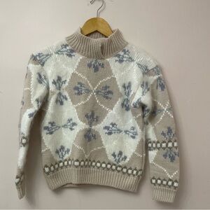 Vintage Lauren Hansen angora blend sweater, size small petite​